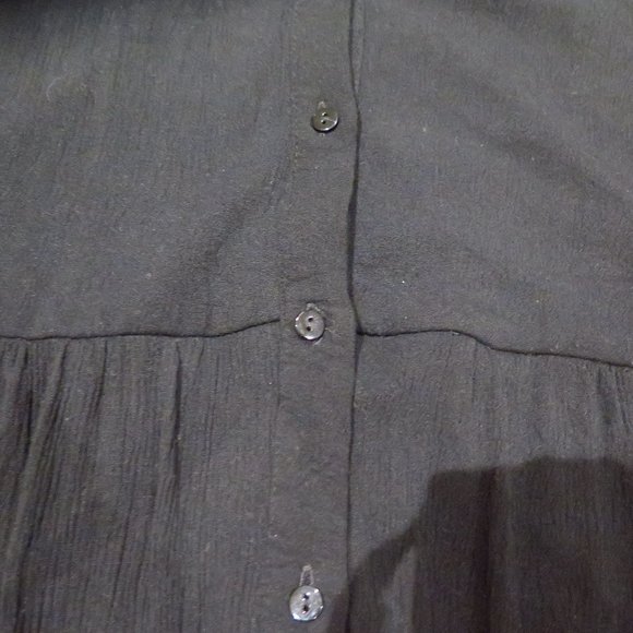 Asos In the Style Black Trapeze Midi Dress Tunic - Picture 6 of 11